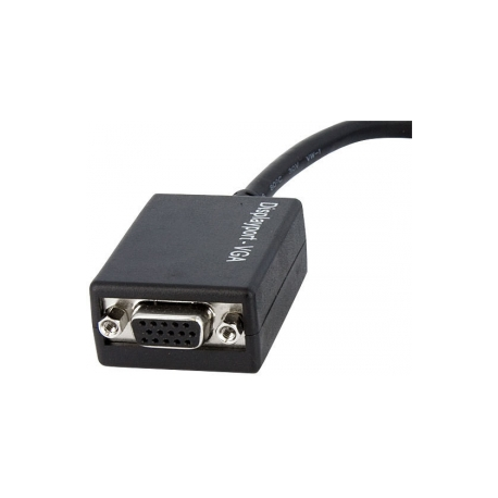 StarTech.com DisplayPort To VGA Video Adapter Converter - Active - 1080p - DP to VGA Converter (DP2VGA2) - Display adapter - DisplayPort (M) to HD-15 (VGA) (F) - 27.94 cm - latched - black - for P / N: DK30C2DAGPD, MST14DP123DP, TB32DP14, TB3CDK2DP, TB3CDK2DPUE, TB3DK2DPM2, TB3DKM2DPL - 1