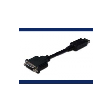 ASSMANN - Video adapter - DisplayPort (M) to DVI-I (F) - 15 cm - molded - black - 0