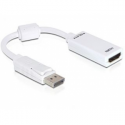 Delock - Adapter - DisplayPort male to HDMI female - 12.5 cm