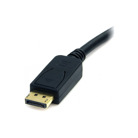 StarTech.com DisplayPort to DVI Cable - 6ft  /  2m - 1920 x 1200 - M / M – DP to DVI Adapter Cable – Passive DisplayPort Monitor Cable (DP2DVI2MM6) - Adapter cable - DVI-D (M) to DisplayPort (M) - 1.8 m - black - 2