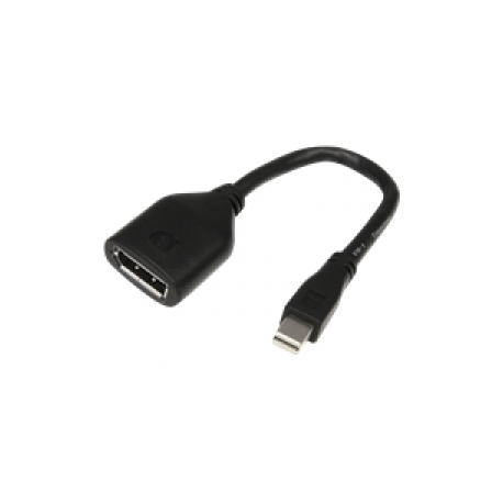 StarTech.com 6in Mini DisplayPort to DisplayPort Video Cable Adapter (MDP2DPMF6IN) - DisplayPort cable - Mini DisplayPort (M) to DisplayPort (F) - 15.2 cm - black - for P / N: CDP2DP141MB, CDP2DP146B, CDP2DPMM1MB, CDP2DPMM6B, DISPLPORT15L, DISPLPORT3L - 0