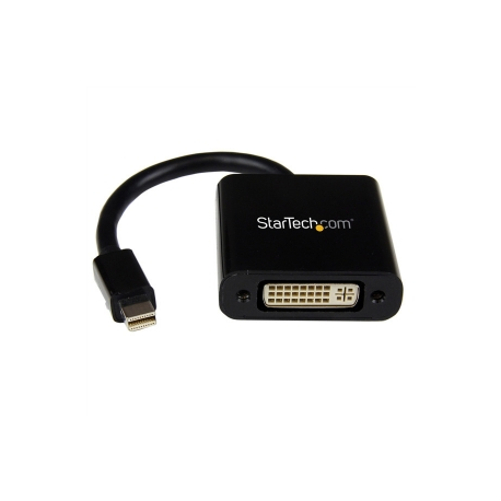 StarTech.com Mini DisplayPort to DVI Adapter - 1920x1200 - 1080p - Dongle - Monitor Adapter - Mini DisplayPort Adapter - Mini DP to DVI (MDP2DVI3) - DVI adapter - Mini DisplayPort (M) to DVI-I (F) - 17 cm - black - 3