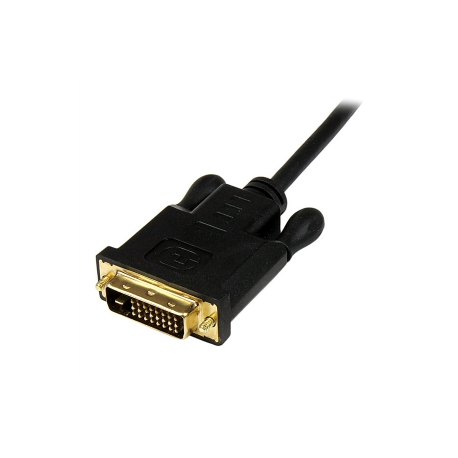 StarTech.com 10ft Mini DisplayPort to DVI Adapter Cable - Mini DP to DVI Video Converter - MDP to DVI Cable for Mac / PC 1920x1200 - Black (MDP2DVIMM10B) - DisplayPort cable - Mini DisplayPort (M) to DVI-D (M) - 3.04 m - black - 1