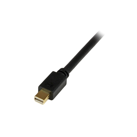 StarTech.com 10ft Mini DisplayPort to DVI Adapter Cable - Mini DP to DVI Video Converter - MDP to DVI Cable for Mac / PC 1920x1200 - Black (MDP2DVIMM10B) - DisplayPort cable - Mini DisplayPort (M) to DVI-D (M) - 3.04 m - black - 3