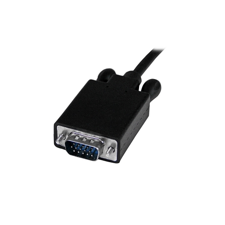 StarTech.com 3 ft Mini DisplayPort to VGA Adapter Cable - mDP to VGA Video Converter - Mini DP to VGA Cable for Mac / PC 1920x1200 - Black (MDP2VGAMM3B) - Video converter - VGA - DisplayPort - black - 3
