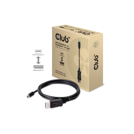 Club 3D - DisplayPort cable - DisplayPort (M) to Mini DisplayPort (M) - 2 m - latched - 1