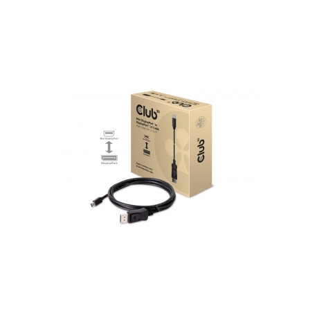 Club 3D - DisplayPort cable - DisplayPort (M) to Mini DisplayPort (M) - 2 m - latched - 2