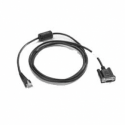 Zebra - Serial cable - RJ-45 (10 pin) (M) to DB-9 (F) - for Zebra MC1000, MC3000, MC3090, MC3200, MC70, MC9000, MC9090, MC9094, MC9097, MC92