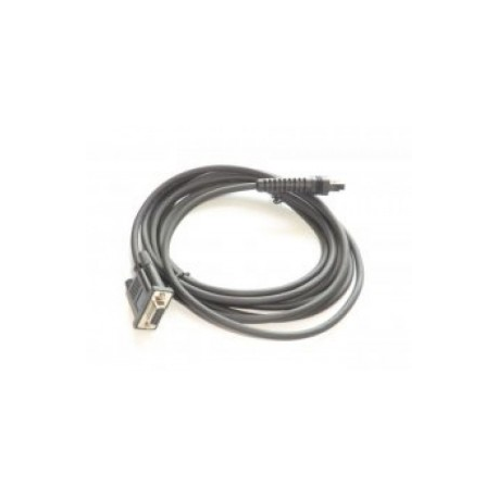 Datalogic CAB-501 - Serial cable - DB-9 (F) - 3.2 m - for PowerScan PBT7100, PBT8300, PD7100, PD8300, PD8500, PM8300, PM8500; NCR RealPOS 7452 - 3