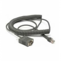 Datalogic CAB-408 - Serial cable - DB-9 (F) - 2.9 m - coiled - for Catcher; Dragon; FireScan; Gryphon; Heron; Heron G; Lynx; Touch 65, 90