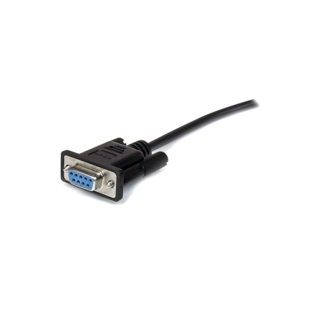 StarTech.com 3m Black Straight Through DB9 RS232 Serial Cable - DB9 RS232 Serial Extension Cable - Male to Female Cable (MXT1003MBK) - Serial extension cable - DB-9 (M) to DB-9 (F) - 3 m - black - for P / N: 1P3FPC-USB-SERIAL, IC232TTL, ICUSB2324I, ICUSB232D, ICUSB232IS, ICUSB232V2 - 1