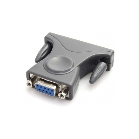 StarTech.com USB to Serial Adapter - 3 ft  /  1m - with DB9 to DB25 Pin Adapter - Prolific PL-2303 - USB to RS232 Adapter Cable (ICUSB232DB25) - Serial adapter - USB 2.0 - grey - 2
