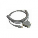 Datalogic CAB-363 - Serial cable - DB-25 (F) - coiled - for Catcher D511, D531; Gryphon 2D; Heron D110, D140, D150; Lynx Bluetooth BT432; Touch 65, 90