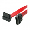 StarTech.com 18in SATA to Right Angle SATA Serial ATA Cable - 18in SATA Cable - 18 SATA Cable - 18in angled SATA Cable - SATA cable - Serial ATA 150 / 300 / 600 - SATA (R) to SATA (R) - 45.7 cm - right-angled connector - red - for P / N: 25S22M2NGFFR, 35S24M2NGFF, CFAST2SAT25, S251BU31REM, S322M225R, S32M2NGFFPEX