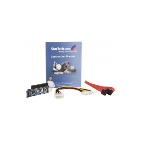 StarTech.com 40 Pin Female IDE to SATA Adapter Converter - Connect a SATA device to an IDE controller - IDE to SATA Converter (IDE2SAT25) - Storage controller - 1 Channel - ATA - SATA - for P / N: BRACKET125PT, BRACKET125PTP, BRACKET225PT, BRACKET25X2, BRACKET425F - 4