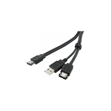 StarTech.com eSATA and USB A to Power eSATA Cable - Power Over eSATA cable - eSATAp (M) to USB, eSATA (M) - 91 cm - for P / N: S251SMU33EP - 0