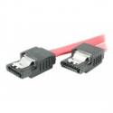 StarTech.com 12in Latching SATA Cable - SATA cable - Serial ATA 150 / 300 / 600 - SATA (R) to SATA (R) - 1 ft - latched - red - LSATA12 - SATA cable - Serial ATA 150 / 300 / 600 - SATA (R) to SATA (R) - 30 cm - latched - red - for P / N: 10P6G-PCIE-SATA-CARD, 2P6G-PCIE-SATA-CARD, 4P6G-PCIE-SATA-CARD, 6P6G-PCIE-SATA-CARD