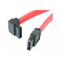 StarTech.com SATA to Left Angle SATA Serial ATA Cable - SATA cable - Serial ATA 150 / 300 / 600 - SATA (R) to SATA (R) - 1 ft - left-angled connector - red - SATA12LA1 - SATA cable - Serial ATA 150 / 300 / 600 - SATA (R) to SATA (R) - 30 cm - left-angled connector - red - for P / N: CFAST2SAT25, USB2SATAIDE, USB3SSATAIDE