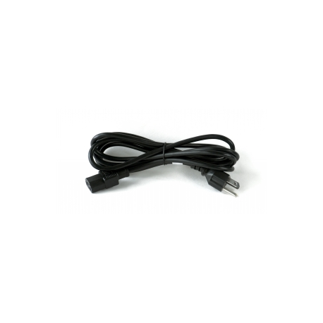 Datalogic - Power cable - IEC 60320 C13 to NEMA 5-15 (M) - AC 110 V - United States - for Falcon 4410, 4413, 4420, 4423; Joya Touch A6; Kyman 701-901; Memor K; Skorpio X3, X5 - 0