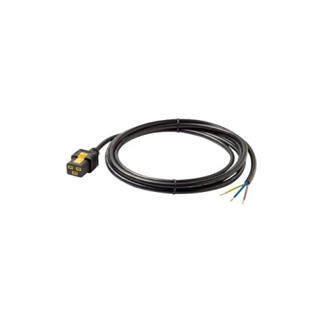 APC - Power cable - IEC 60320 C19 to hardwire 3-wire - AC 240 V - 16 A - 3 m - black - for P / N: SMT2200I-AR, SMT2200R2I-AR, SMT3000I-AR, SMT3000R2I-AR, SRT1500XLI, SRT2200XLI-KR - 1
