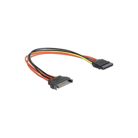 Gembird CC-SATAMF-01 - Power extension cable - SATA power (F) to SATA power (M) - 30 cm - 0