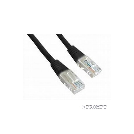 Gembird - Patch cable - RJ-45 (M) to RJ-45 (M) - 3 m - CAT 5e - molded - black - 1