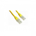 Gembird - Patch cable - RJ-45 (M) to RJ-45 (M) - 25 cm - UTP - CAT 5e - molded - yellow