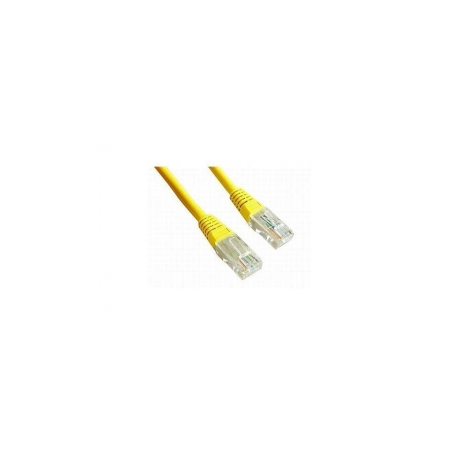 Gembird - Patch cable - RJ-45 (M) to RJ-45 (M) - 1.5 m - UTP - CAT 5e - molded - yellow - 0