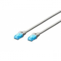 DIGITUS Ecoline - Patch cable - RJ-45 (M) to RJ-45 (M) - 7 m - UTP - CAT 5e - booted - grey