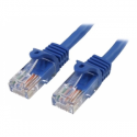 StarTech.com 3m Blue Cat5e / Cat 5 Snagless Patch Cable - Patch cable - RJ-45 (M) to RJ-45 (M) - 3 m - UTP - CAT 5e - molded, snagless - blue