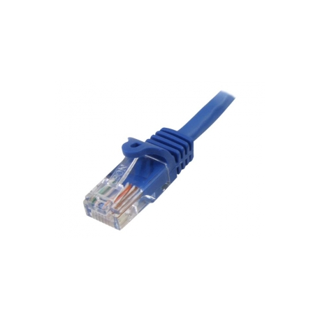 StarTech.com 2m Blue Cat5e  /  Cat 5 Snagless Patch Cable - Patch cable - RJ-45 (M) to RJ-45 (M) - 2 m - UTP - CAT 5e - molded, snagless - blue - 1