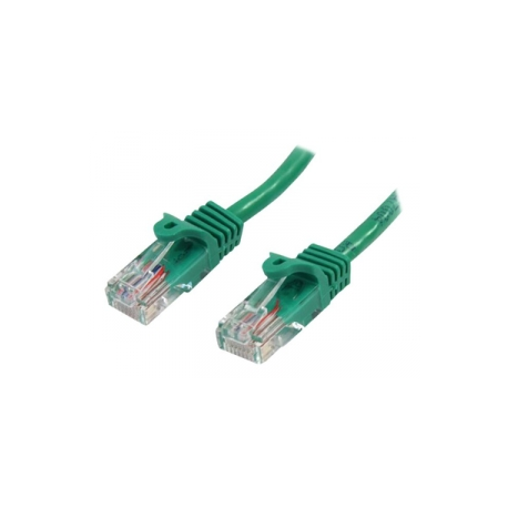 StarTech.com 1m Green Cat5e  /  Cat 5 Snagless Patch Cable - Patch cable - RJ-45 (M) to RJ-45 (M) - 1 m - UTP - CAT 5e - molded, snagless - green - 0