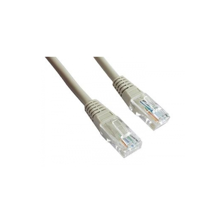 Goobay - Patch cable - RJ-45 (M) to RJ-45 (M) - 2 m - UTP - CAT 5e - molded, snagless - grey - 0