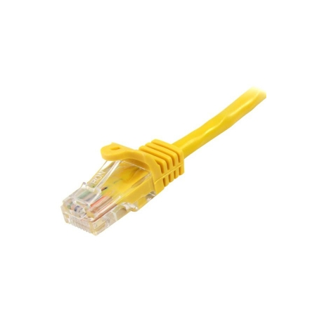 StarTech.com 10m Yellow Cat5e / Cat 5 Snagless Ethernet Patch Cable 10 m - Patch cable - RJ-45 (M) to RJ-45 (M) - 10 m - UTP - CAT 5e - snagless, stranded - yellow - 2