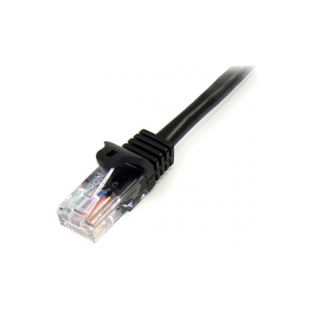 StarTech.com 10m Black Cat5e / Cat 5 Snagless Ethernet Patch Cable 10 m - Patch cable - RJ-45 (M) to RJ-45 (M) - 10 m - UTP - CAT 5e - snagless - black - 2