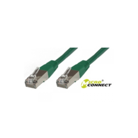 MicroConnect - Network cable - RJ-45 (M) to RJ-45 (M) - 10 m - FTP - CAT 6 - green - 0