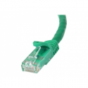 StarTech.com 1m CAT6 Ethernet Cable, 10 Gigabit Snagless RJ45 650MHz 100W PoE Patch Cord, CAT 6 10GbE UTP Network Cable w / Strain Relief, Green, Fluke Tested / Wiring is UL Certified / TIA - Category 6 - 24AWG (N6PATC1MGN) - Patch cable - RJ-45 (M) to RJ-45 (M) - 1 m - UTP - CAT 6 - snagless - green