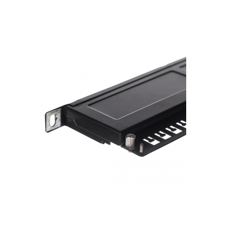 Netrack - Patch panel with shelf - rack mountable - RJ-45 X 24 - 0.5U - 19" - 3