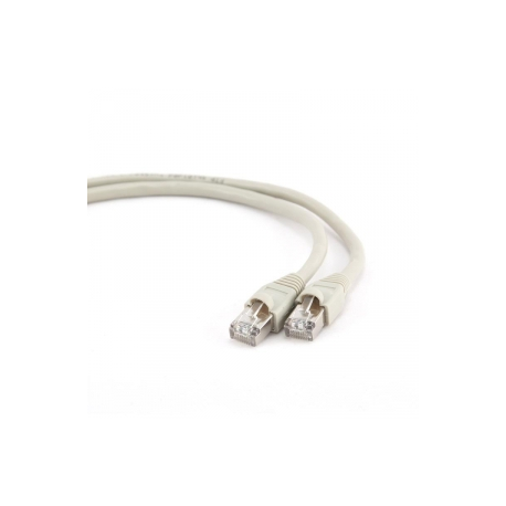 cablexpert - Patch cable - RJ-45 (M) to RJ-45 (M) - 25 cm - UTP - CAT 6 - molded, stranded - grey - 0