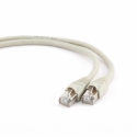 cablexpert - Patch cable - RJ-45 (M) to RJ-45 (M) - 25 cm - UTP - CAT 6 - molded, stranded - grey