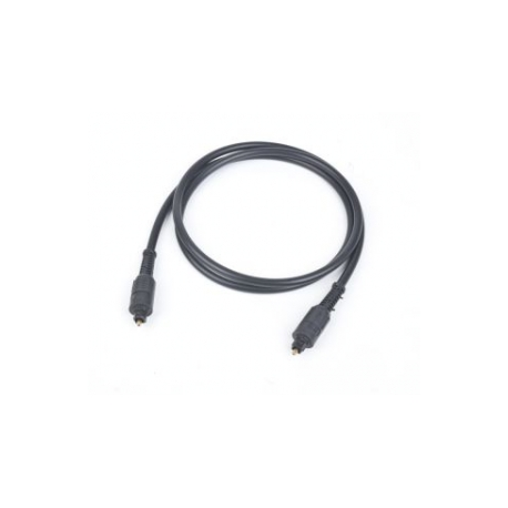 Gembird - Digital audio cable (optical) - TOSLINK male to TOSLINK male - 2 m - fibre optic - black - 0