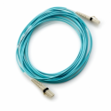 HPE - Network cable - LC multi-mode (M) to LC multi-mode (M) - 15 m - fibre optic - 50  /  125 micron - OM3 - for HPE 3600, 8 / 24, 8 / 8, SN6000; StoreFabric SN6500, SN6610, SN6620C 24, SN6650