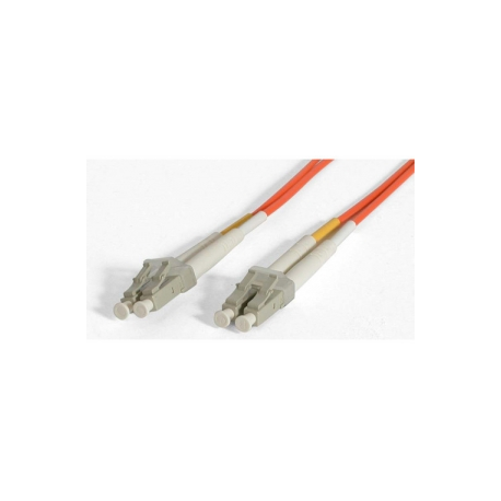 StarTech.com 2m Fiber Optic Cable - Multimode Duplex 50 / 125 - LSZH - LC / LC - OM2 - LC to LC Fiber Patch Cable (50FIBLCLC2) - Network cable - LC multi-mode (M) to LC multi-mode (M) - 2 m - fibre optic - duplex - 50 / 125 micron - for P / N: GLCLHSMDSTTA, GLCSXMMDST, GLCSXMMDSTT, JD118BST, MASFP1GBSXST, SFP100BFXST - 3