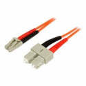 StarTech.com 3m Fiber Optic Cable - Multimode Duplex 62.5 / 125 - LSZH - LC / SC - OM1 - LC to SC Fiber Patch Cable (FIBLCSC3) - Network cable - LC multi-mode (M) to SC multi-mode (M) - 3 m - fibre optic - duplex - 62.5  /  125 micron - for P / N: US100A20FXSC, US100A20SFP, US1GA30SFP, US1GA30SXSC, US1GC30SFP