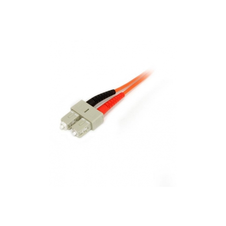 StarTech.com 3m Fiber Optic Cable - Multimode Duplex 62.5 / 125 - LSZH - LC / SC - OM1 - LC to SC Fiber Patch Cable (FIBLCSC3) - Network cable - LC multi-mode (M) to SC multi-mode (M) - 3 m - fibre optic - duplex - 62.5  /  125 micron - for P / N: US100A20FXSC, US100A20SFP, US1GA30SFP, US1GA30SXSC, US1GC30SFP - 3