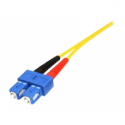 StarTech.com 7m Fiber Optic Cable - Single-Mode Duplex 9 / 125 - LSZH - LC / LC - OS1 - LC to LC Fiber Patch Cable (SMFIBLCLC7) - Patch cable - LC single-mode (M) to LC single-mode (M) - 7 m - fibre optic - duplex - 9  /  125 micron - OS1 - molded - yellow - for P / N: SFP100BBXDST, SFP100BBXUST, SFP10GBBXDST, SFP10GBBXUST, SFP10GBLRST, SFP10GBZRST