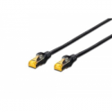 DIGITUS Professional - Patch cable - RJ-45 (M) to RJ-45 (M) - 3 m - UTP - CAT 6e - booted, snagless - blue