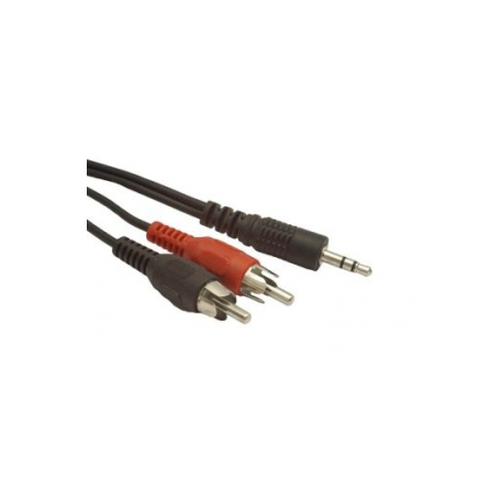 Gembird CCA-458 - Audio cable - RCA x 2 male to stereo mini jack male - 5 m - 0