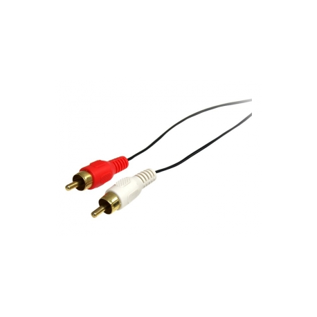 StarTech.com 3.5mm to RCA Cable - 6 ft  /  1.8m - RCA Audio Cable - Headphone to RCA Cable - Audio to RCA Cable (MU6MMRCA) - Audio cable - stereo mini jack male to RCA x 2 male - 1.83 m - black - for P / N: HD202A, PEXHDCAP60L2, ST121HDBTSC, ST12MHDLNHK, ST12MHDLNHR, ST222HDBT, VID2HDCON2 - 2