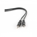 Cablexpert CCA-404-2M - Audio cable - stereo mini jack male to stereo mini jack male - 2 m - black - molded